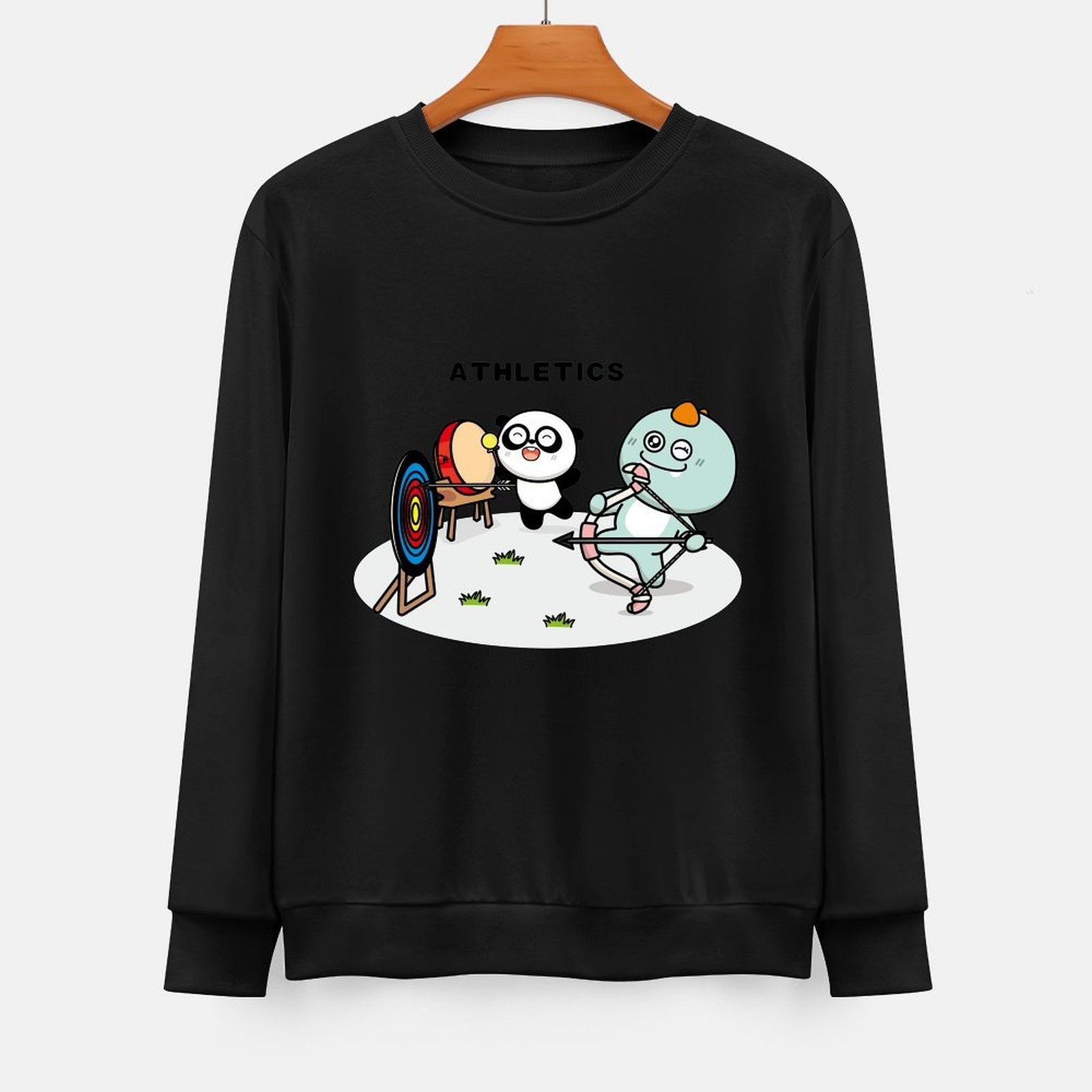 Front Patterned Long Sleeve TopIndoor Clean